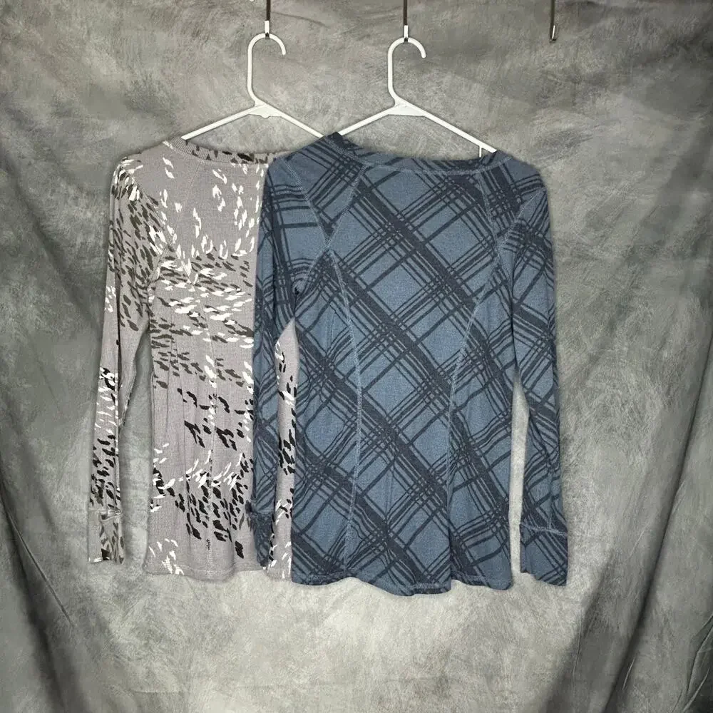Lot 2 PJ Layering Tops Women S/XS COZY Brand Comfy Cotton Blend Winter Errands